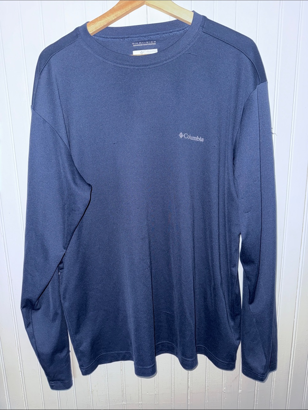 Columbia Men's Omni-Wick Long Sleeve Crewneck Performance Shirt-XL
